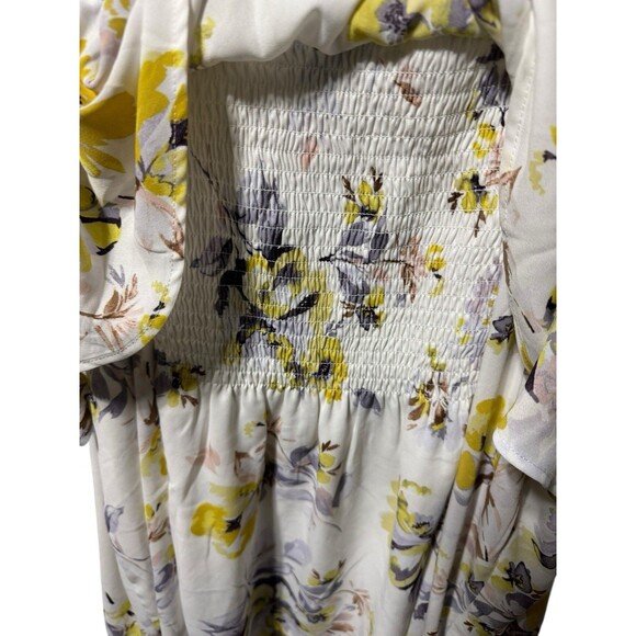 Torrid Cold Shoulder Chiffon Blouse Womens Torrid Size 3 Adjustable Straps - Picture 9 of 12